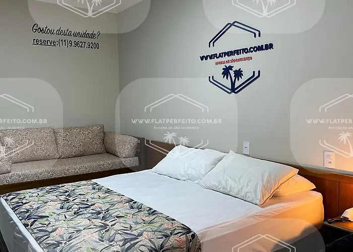 Flat Perfeito - Flat Amarilis Riviera São Lourenço wifi exclusivo