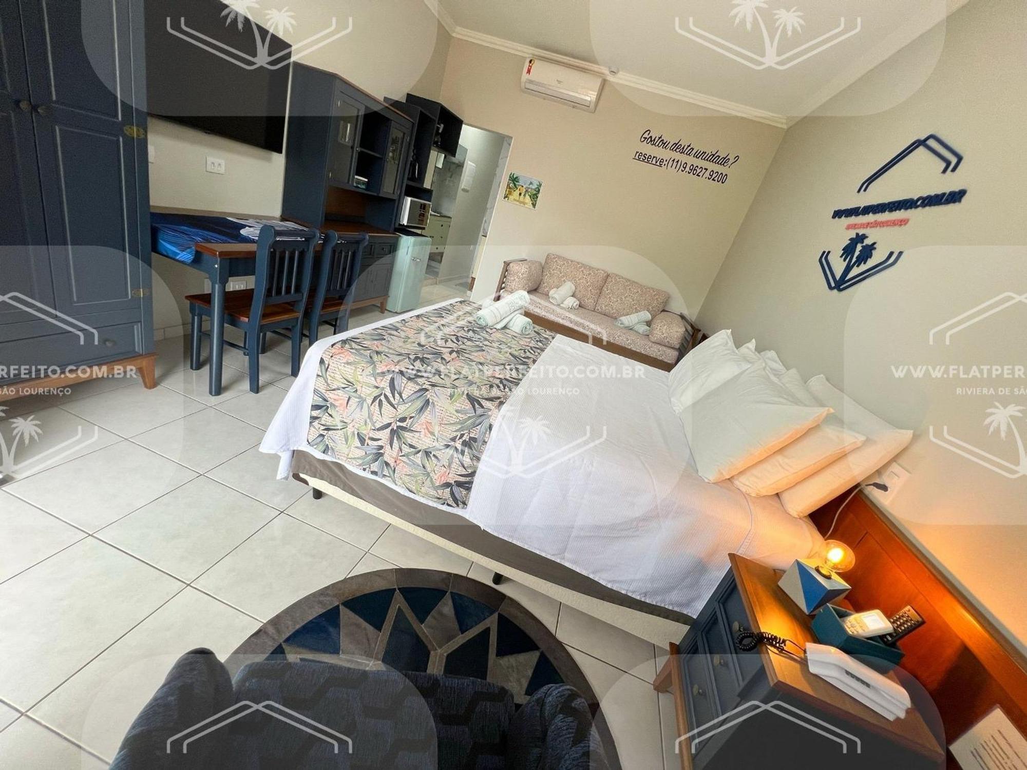 Flat Perfeito - Flat Amarilis Riviera São Lourenço Wifi Exclusivo Casa de Férias