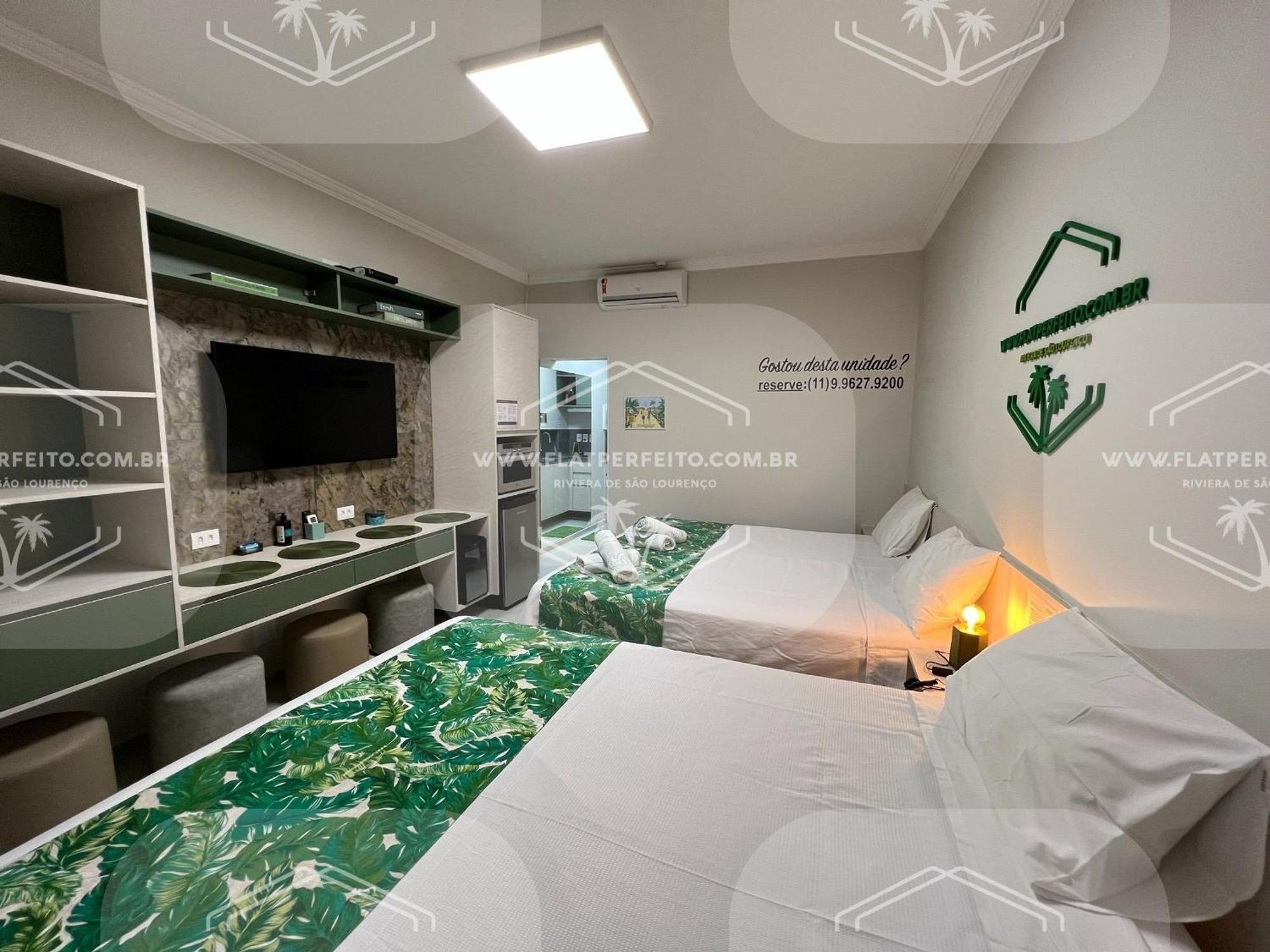 Flat Perfeito - Flat Amarilis Riviera São Lourenço Wifi Exclusivo